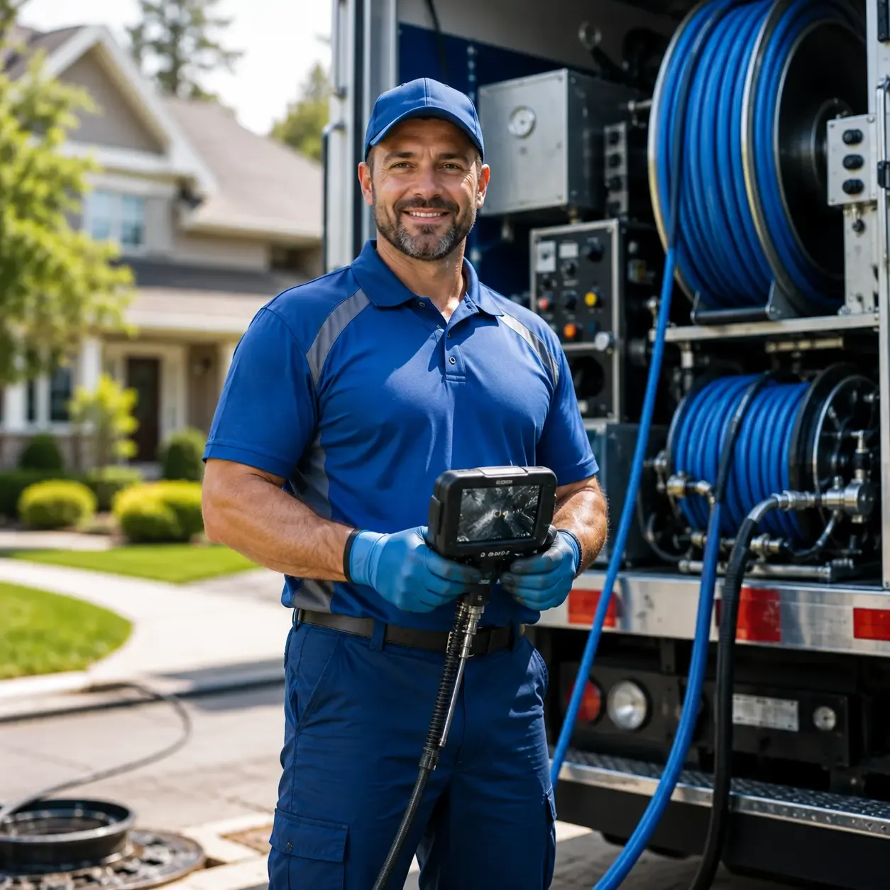 Local outdoor drain cleaning specialists in Logansport, LA